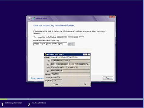 Windows 8 pro activation